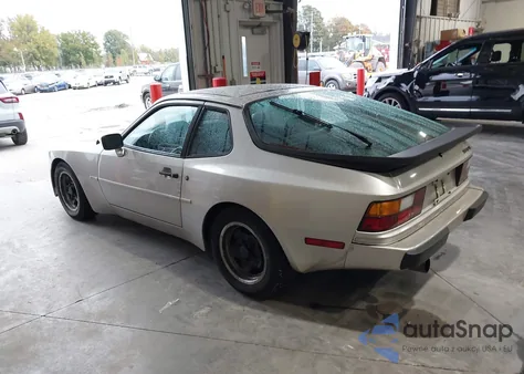 1984 Porsche 944 из США, поврежденный, VIN WP0AA094XEN451678